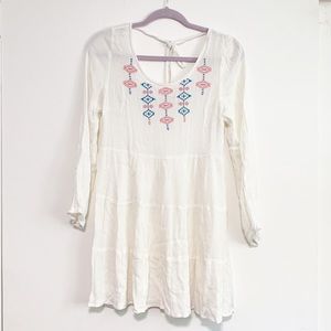 ❌SALE❌ KORI AMERICA White Semi-Sheer Dress M